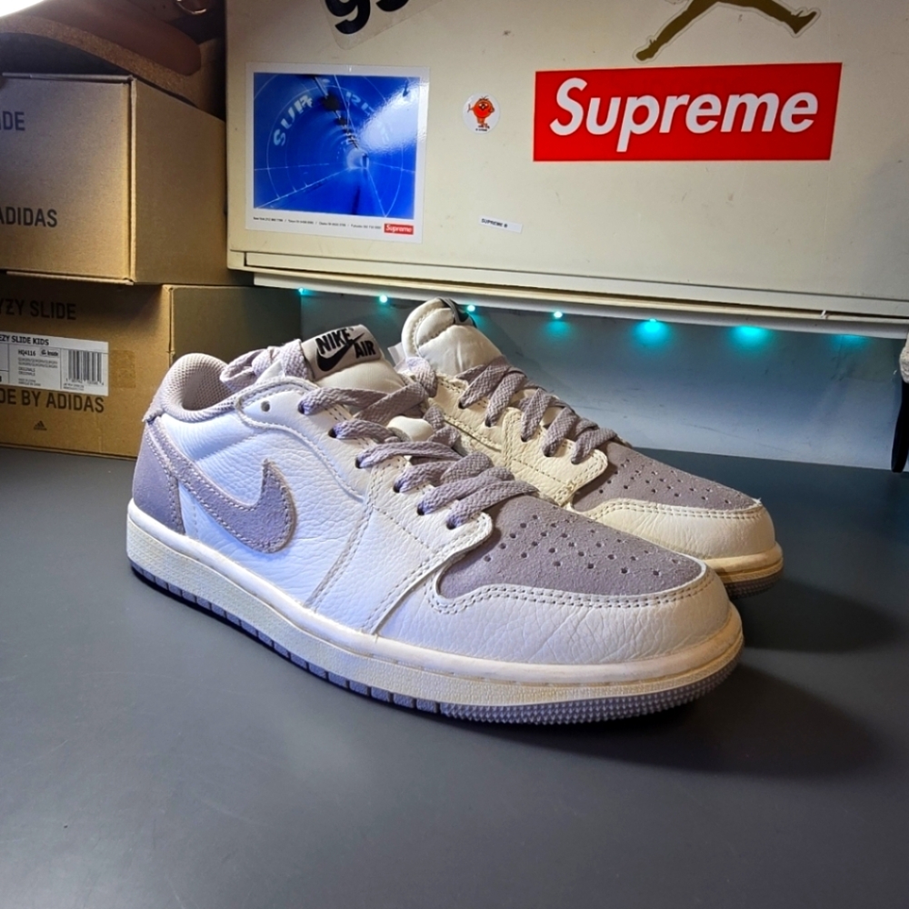 Nike Air Jordan 1 Low Retro OG Atmosphere Grey Sail